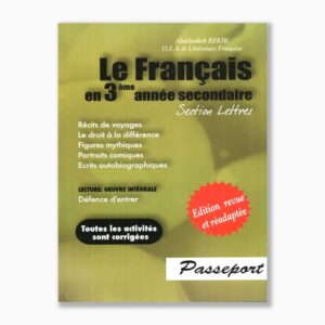 le français en 3ème année section lettres